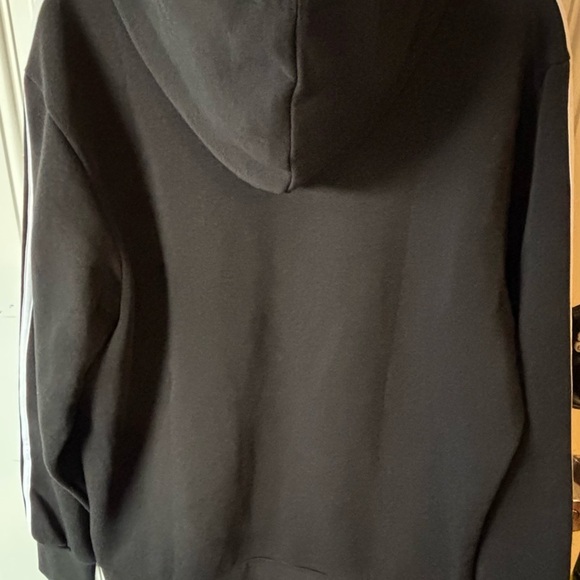 Adidas Black Sweatshirt with Iconic Stripes - Picture 3 of 8